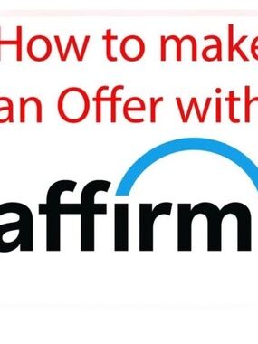 HOW TO USE AFFIRM!